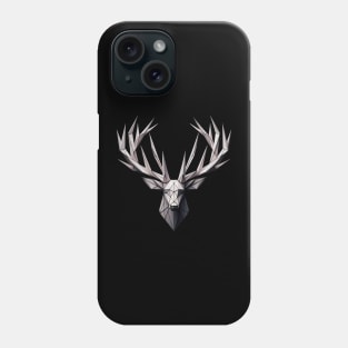 Geometric deer horns Phone Case