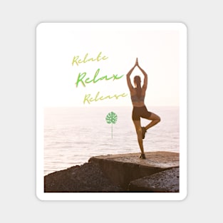 Relate, Relax, Release #2 Magnet