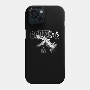 Godzilla !!! - BW Style Phone Case