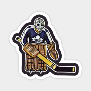 Coleco Table Hockey Goalie- Toronto Maple Leafs Magnet