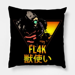 Retro FL4K! Pillow