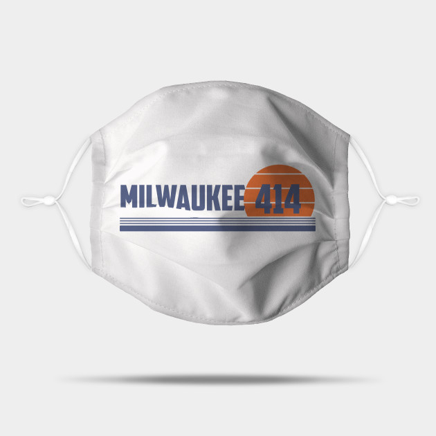 414 Milwaukee Wisconsin Area Code Hometown Pride Mask Teepublic