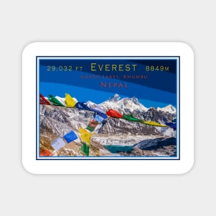 Everest from Gokyo Magnet