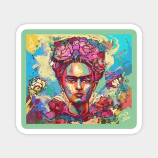 Frida Kahlo Magnet