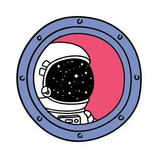 Staring Astronaut T-Shirt