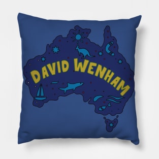 AUSSIE MAP DAVID WENHAM Pillow