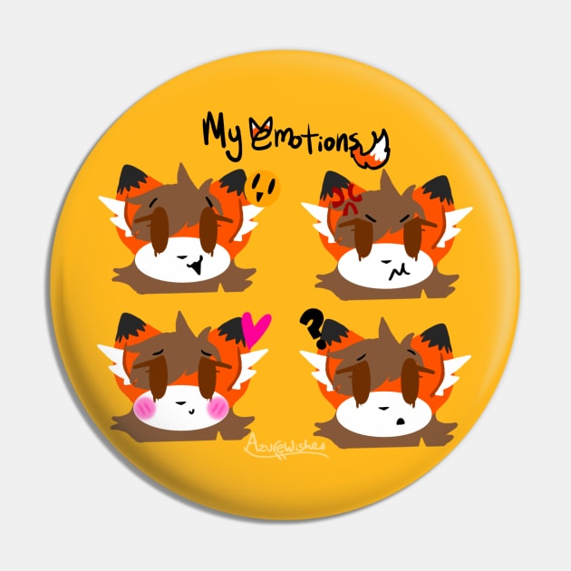 My Emotions (Albinostarri) Pin by Reynard City