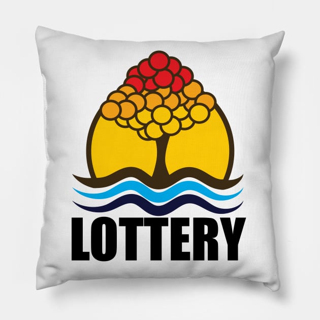 Lottery Pillow by Adotreid