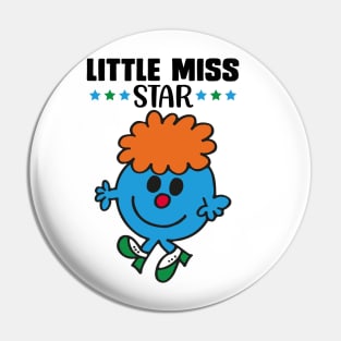 LITTLE MISS STAR Pin