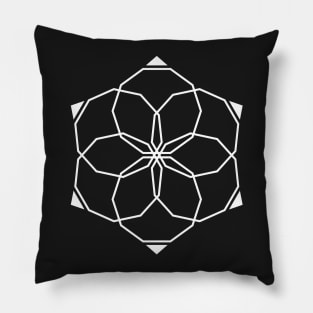 Geometrical Flower Pillow