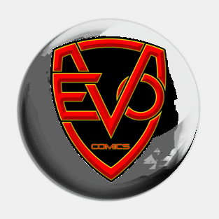 Evolution Comics Inc Logo Pin