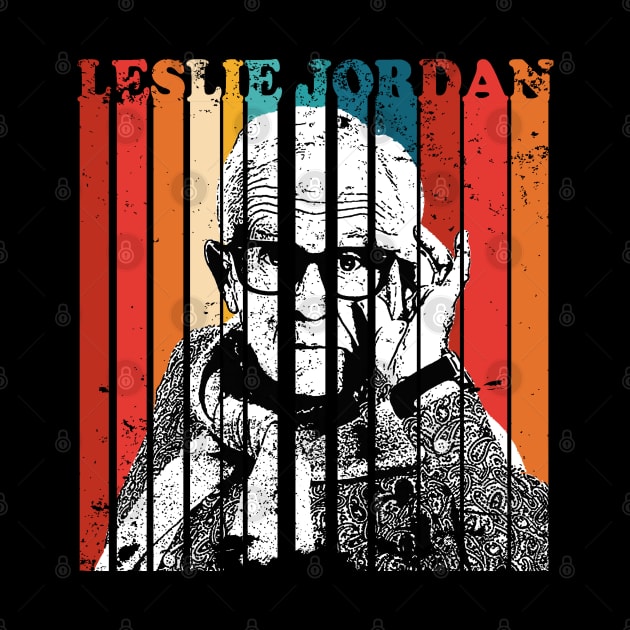 Leslie Jordan Retro Vintage by Cube2