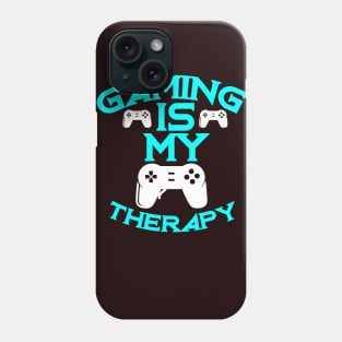 Gaming Is My Therapy Funny Video Games Phone Case