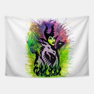 Maleficent's Pets Tapestry