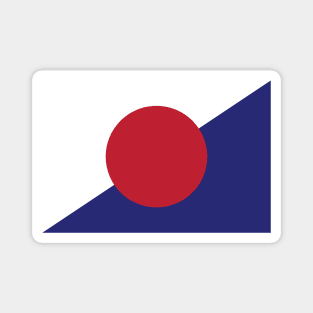 Ensign of Japan Customs Magnet