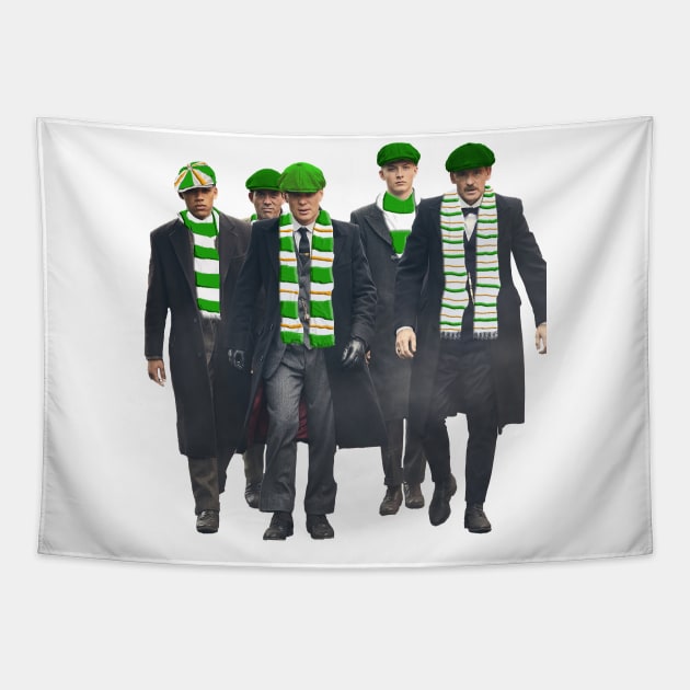 Celtic fans Tapestry by Grant's Pics