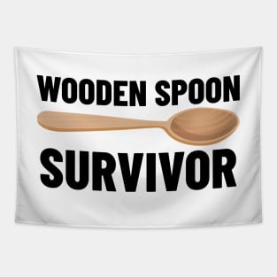 Wooden Spoon Survivor Tapestry