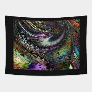 Colorful Silks for Fractal Kimonos Tapestry