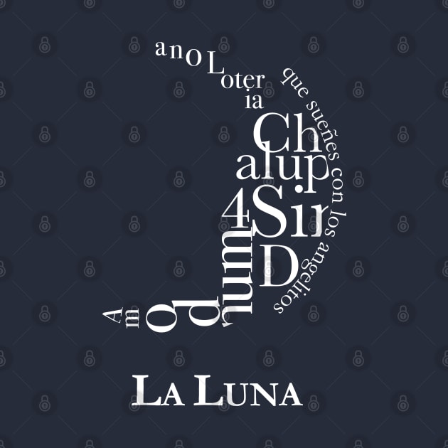 La Luna Loteria Inspired tee by buffalodrygoods