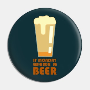 Beer Monday Pin