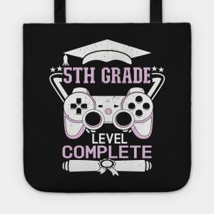 5th Grade Level Complete Design is Cute 5th Grade Graduation Tote