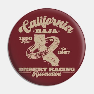 Vintage Baja California Desert Racing Pin