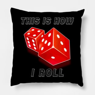 Lucky 7 Roll Pillow