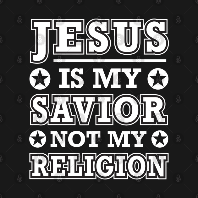 JESUS IS MY SAVIOR by Plushism