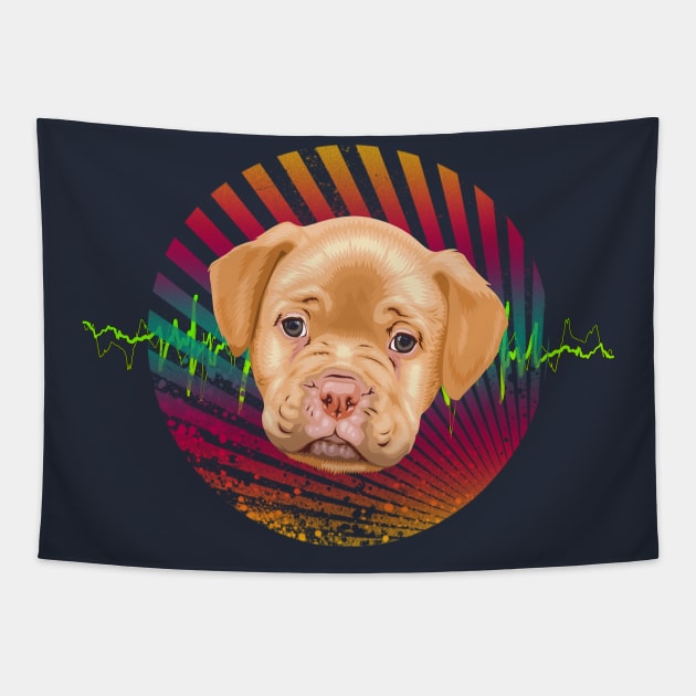 Adorable Dog Tapestry by remixer2020