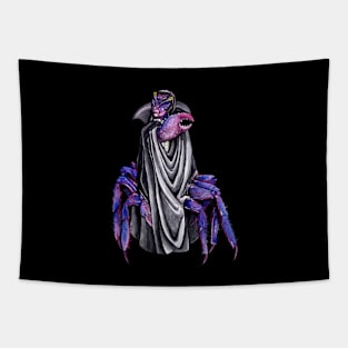 Count Vampire Crab Tapestry