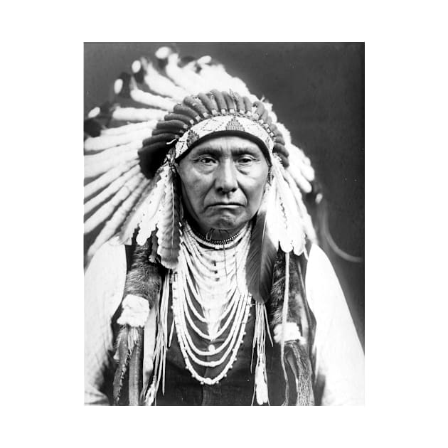 Vintage Chief Joseph Native American by pdpress