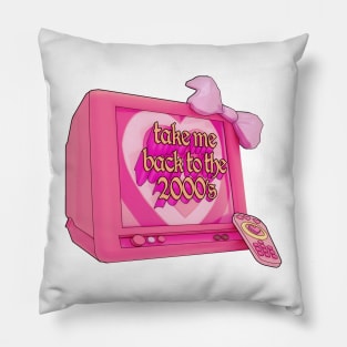 Y2K Retro TV Pillow