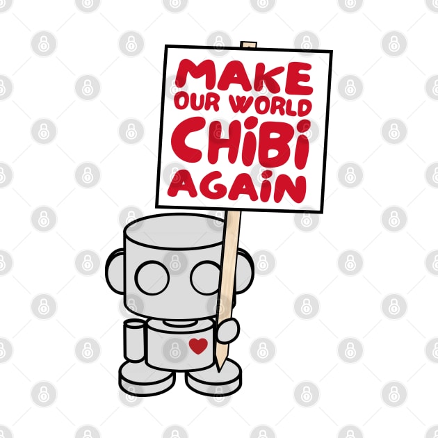 O'BOT Toy Robot (Make Our World Chibi Again) by Village Values