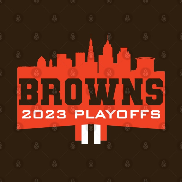 Browns 2023 Playoffs by Nagorniak