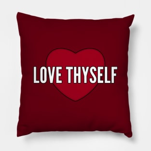 Love thyself Pillow