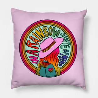 Rainbow State of Mind Pillow