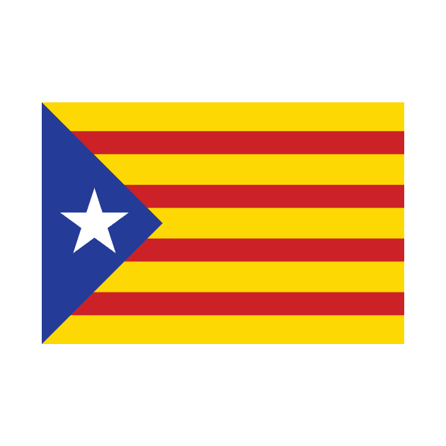 Catalan Bandera de Catalunya by Estudio3e