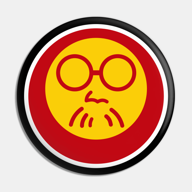 Sakamoto Days Face Logo Pin by Vault Emporium