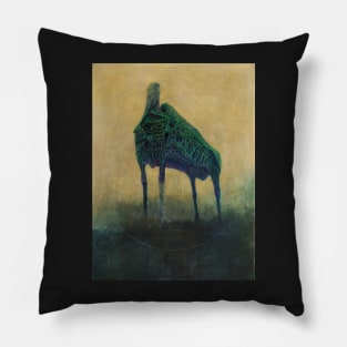 Beksinski - Beksinski Horse Pillow