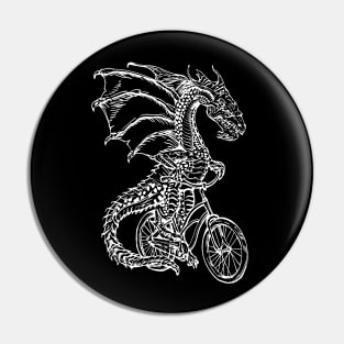 SEEMBO Dragon Cycling Bicycle Cyclist Biking Bicycling Biker Pin