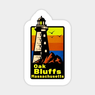 Oak Bluffs Massachusetts Lighthouse Martha's Vineyard Magnet