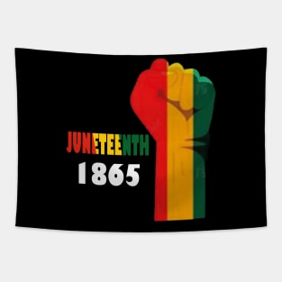 1865 Juneteenth It's Independence Day Tapestry