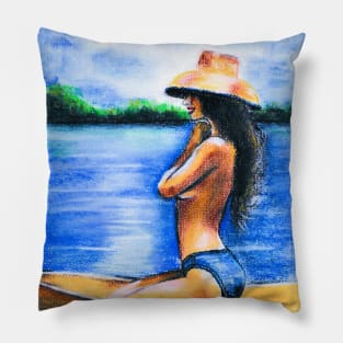 Christy Turlington Pillow