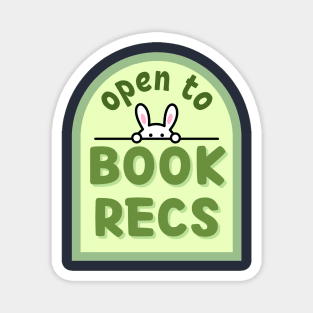 Open to book recs Magnet