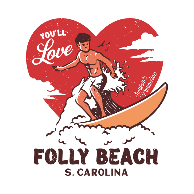 Vintage Surfing You'll Love Folly Beach, South Carolina // Retro Surfer's Paradise by Now Boarding