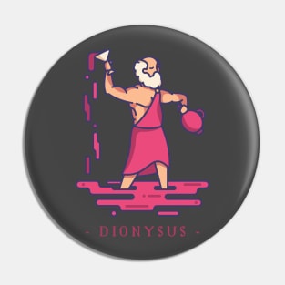 Dionysus Greek Mythology Pin