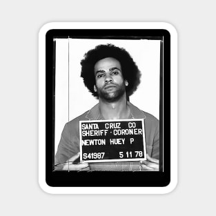 Huey Newton - MugShot Magnet