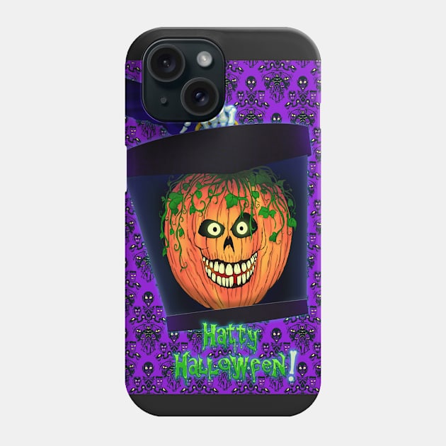 Hatty Halloween! Phone Case by toonpainter