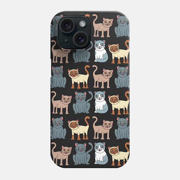 Meow Phone Case by Plushism