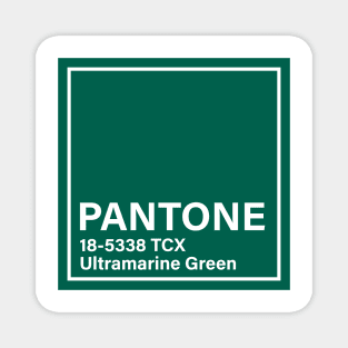 pantone 18-5338 TCX Ultramarine Green Magnet